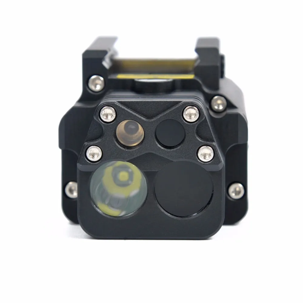 Тактическая охотничья вспышка светильник DBAL PL светодиодный с красным лазером и