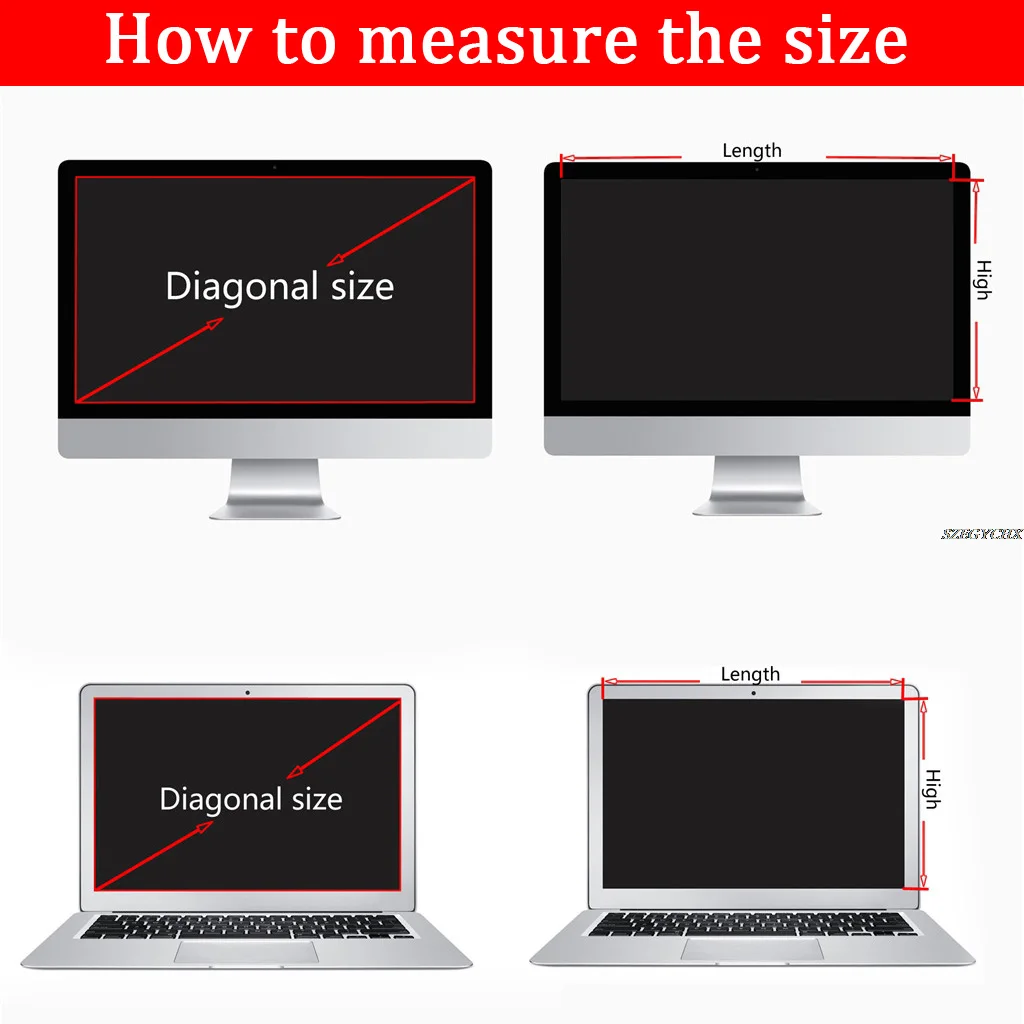 

22 inch (474mm*296mm) Privacy Filter LCD Screen Protective film For 16:10 Widescreen Computer Laptop Notebook PC Monitors