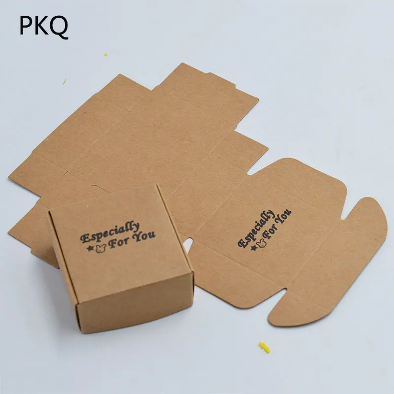 5 шт./лот, крафт-картон, ручная работа, Коробка для мыла, конфет, маленький подарок, бумажная доска, упаковочная коробка, сделай сам, крафт-бумага, картонная коробка для свадьбы