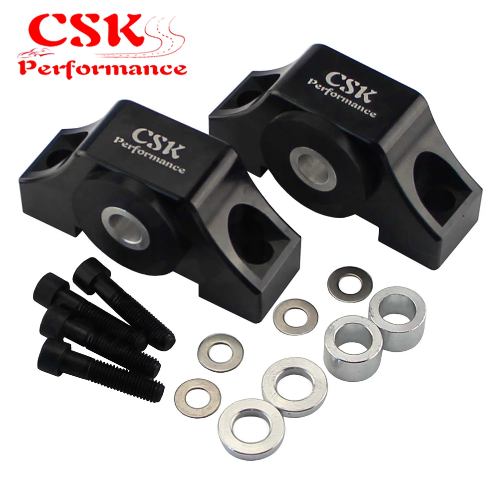 Fits For Honda Civic EG EK D16 B16 B18 B20 Engine Billet Motor Torque Mount Kit Black |