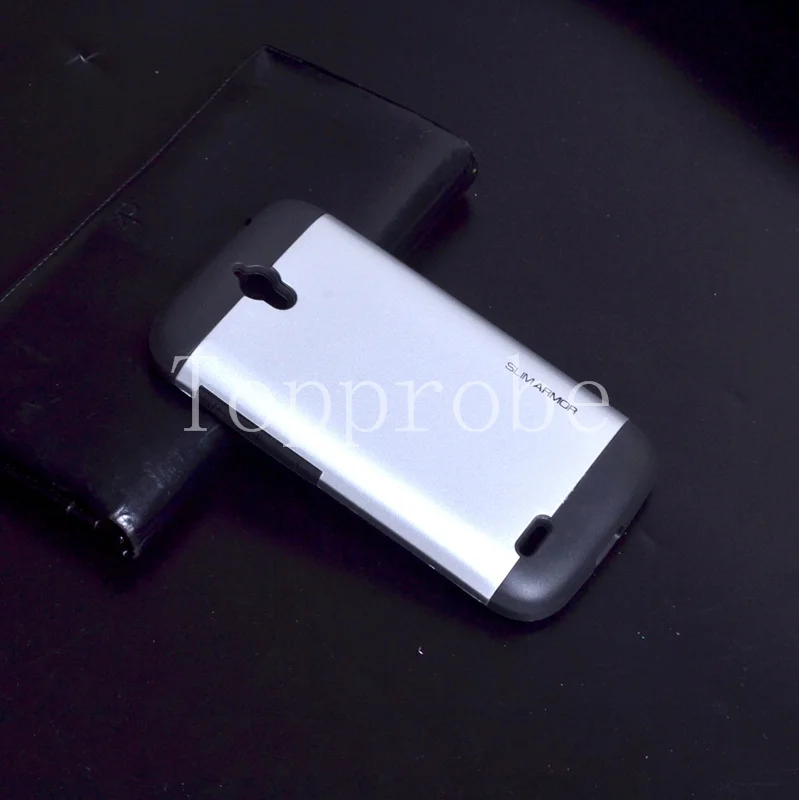 white Тонкий защитный противоударный чехол для huawei G610 G610C G610S c8815, защитный силиконовый чехол 13 цветов с 1х пленкой - Цвет: white
