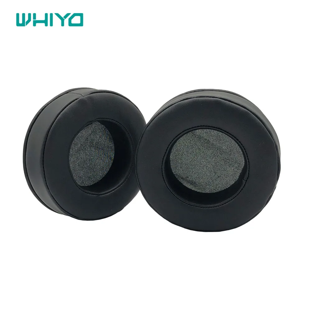 

Whiyo 1 Pair of Thick Protein Leather Ear Pads Cushion Cover Earpads Replacement Cups for Skullcandy Uproar Wireless Headphones
