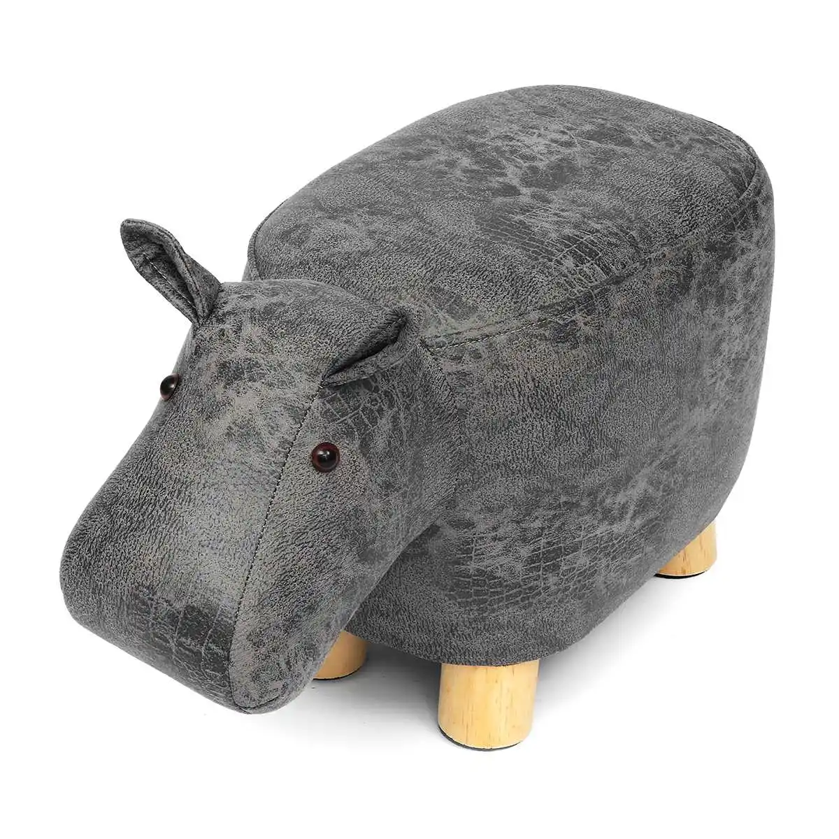 hippo 50x28x24 см в форме животного табуреты для ног Османская обувь диван мягкая подушка пуффе табуреты сиденье для отдыха дома детская мебель для спальни Декор - Цвет: hippo