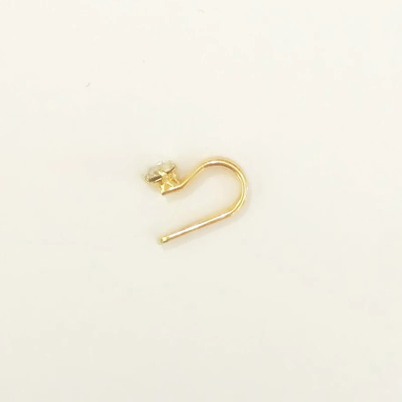 0010 gold Унисекс, Летний стиль, позолоченные/посеребренные кубические циркониевые Козелок Уха, каффы, клипсы, серьги для женщин, модные серьги - Окраска металла: 0010 gold