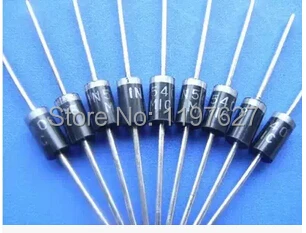 100 шт. электронный набор Диодов Выпрямителя 1N5408 IN5408 3A 1000 В DO 27 ic в наличии|rectifier