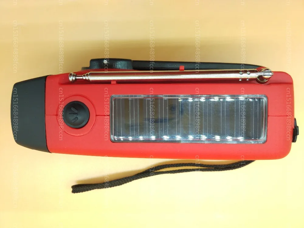 Аварийное солнечное радио светодиодный фонарик зарядное устройство для