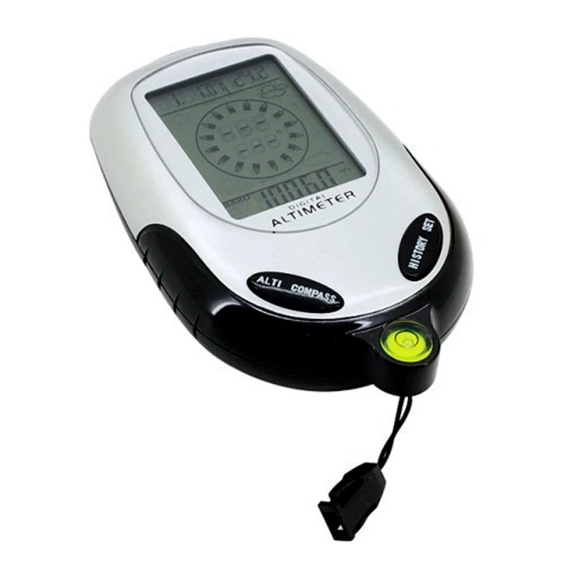 Компас 6n1 с цифровым ЖК дисплеем альтиметр барометр термометр прогноз погоды