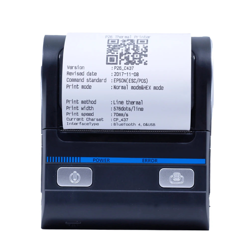 Веха MHT-P8001 дешевый Bluetooth мобильный Карманный термопринтер 80 мм POS принтер совместим с Android/iOS/Windows