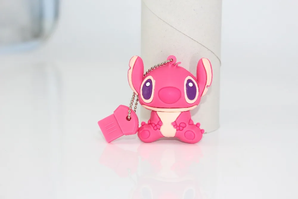 Мультяшный флеш-накопитель Dr. Memory Stitch USB Flash Drive 32 Гб 64 Гб 128 ГБ силиконовая Флешка 4 ГБ 8 ГБ 16 ГБ USB Stick диск для запоминания