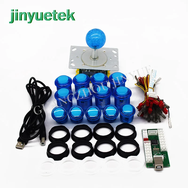 Подсветка для арок джойстик DIY Kit с нулевой задержкой USB энкодера 8 способ аркадная