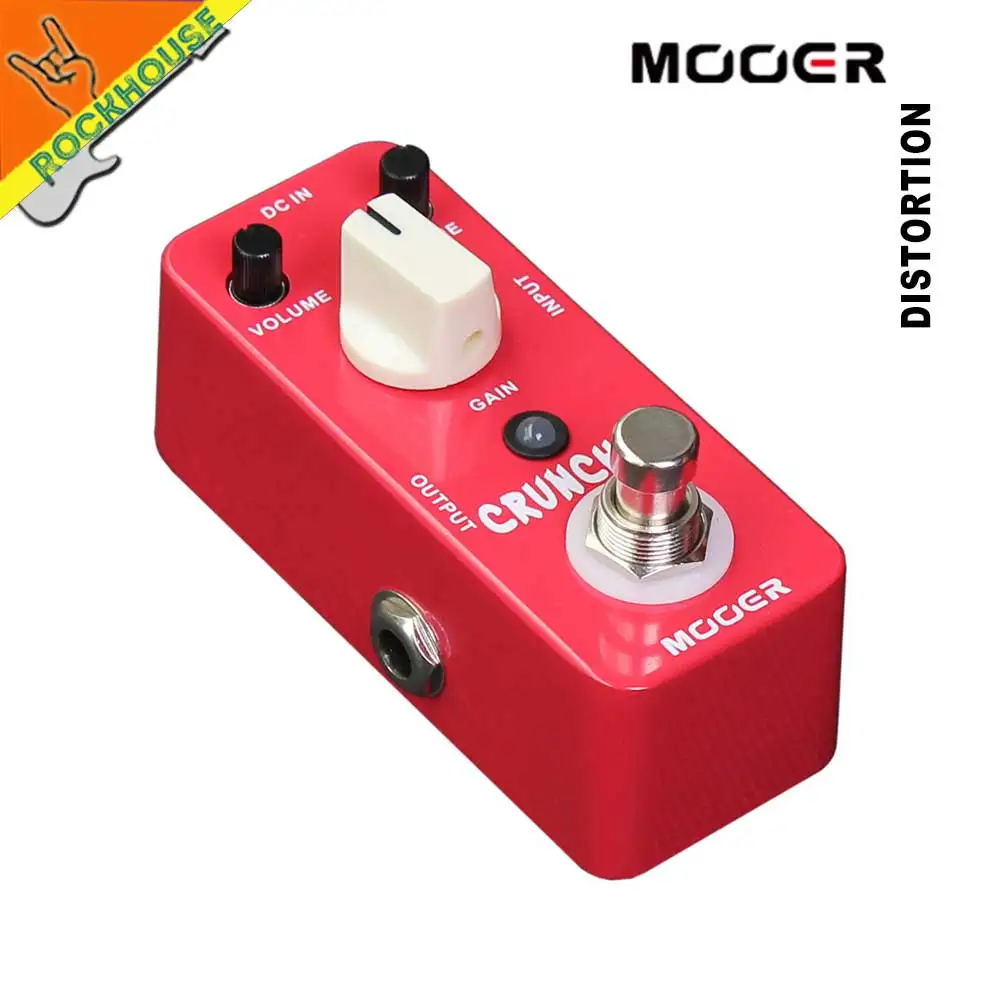 MOOER с высоким коэффициентом усиления искажения гитары педаль эффектов