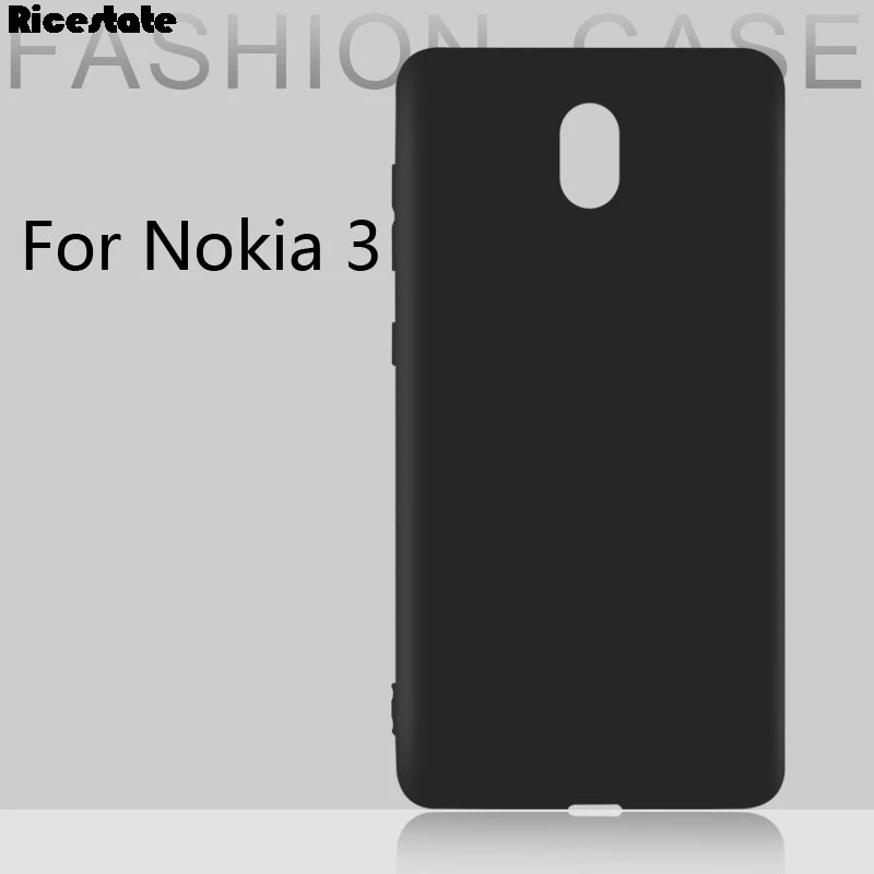 Матовый Силиконовый ТПУ мягкий чехол Ricestate для Nokia 1 2 3 5 6 8 X5 X6 7 Plus 2018 однотонный