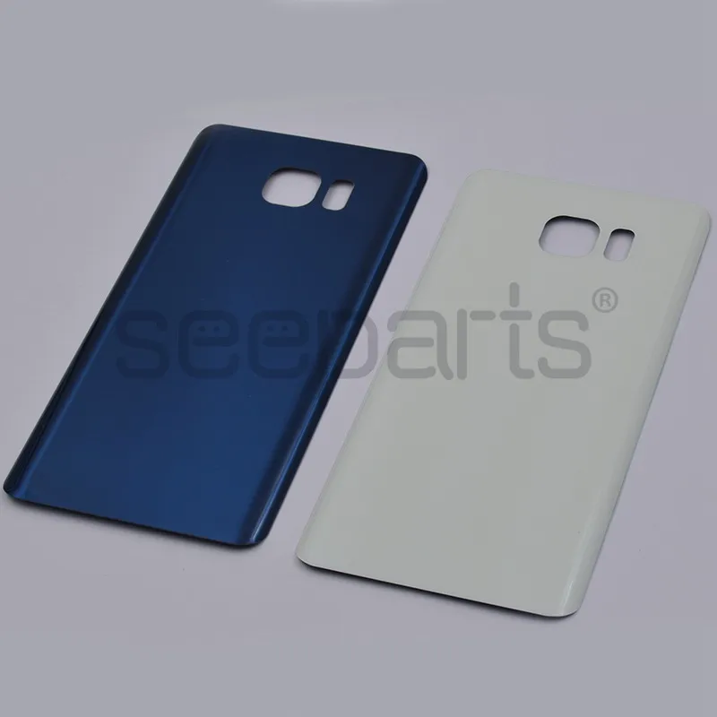 Стеклянный чехол для SAMSUNG Galaxy Note 5 задняя крышка аккумулятора N920 7 дюйма батареи