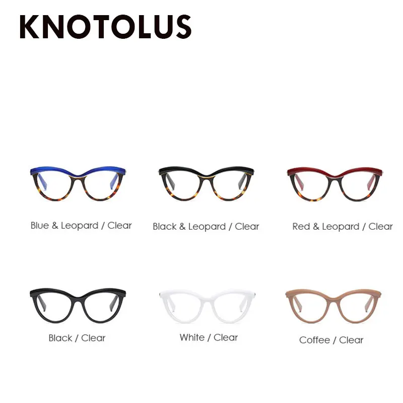 Knotolus брови Cateye очки оправа женские оптические модные компьютерные очки|Женские