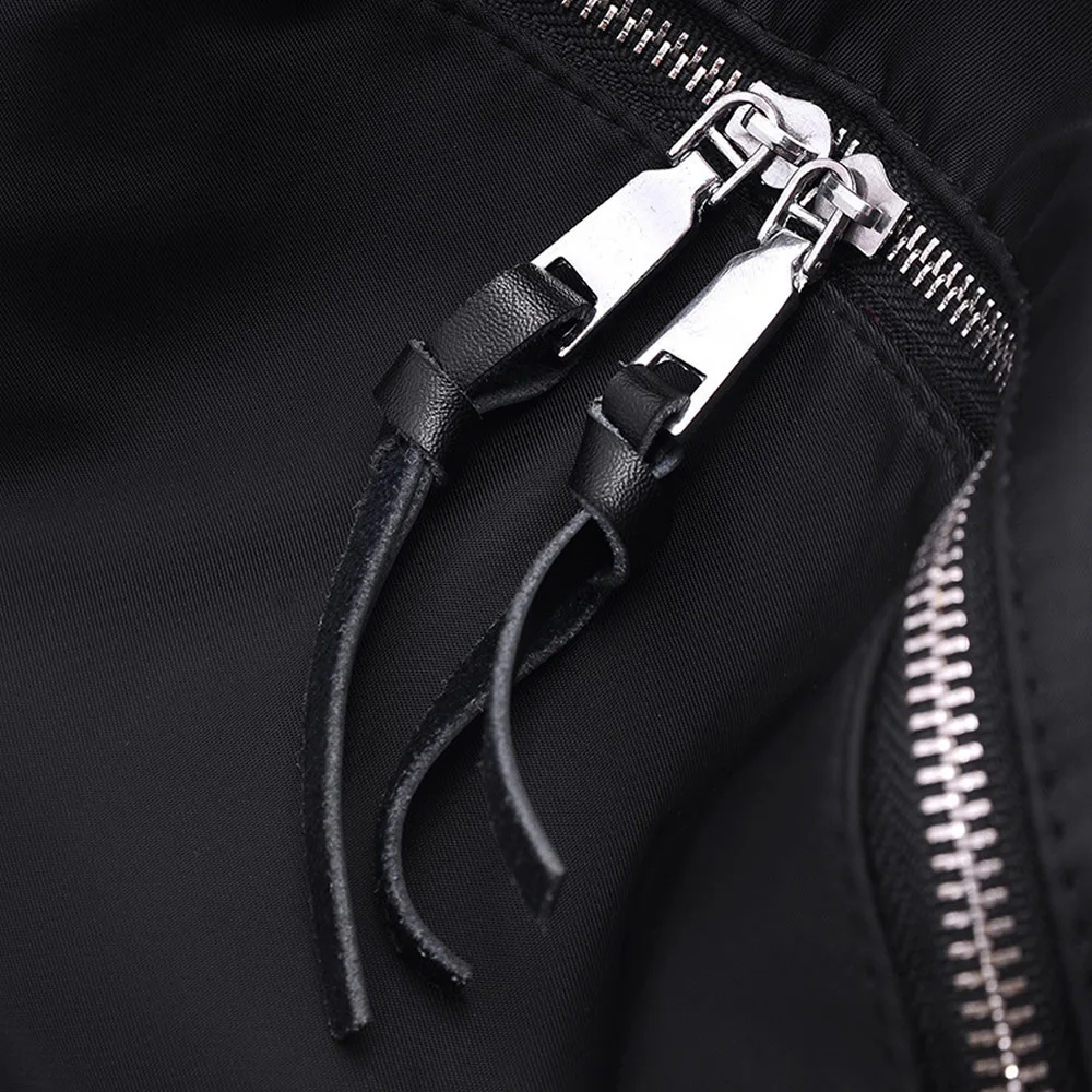 Kvky логотип бренда Для женщин рюкзак нейлон Водонепроницаемый студент Школьные