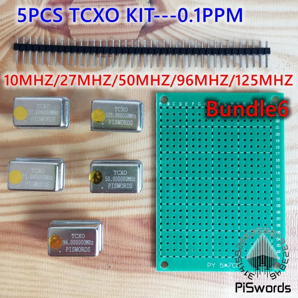 TCXO 0.1ppm 10 МГц 27 50 96 125 комплект осциллятора CLK