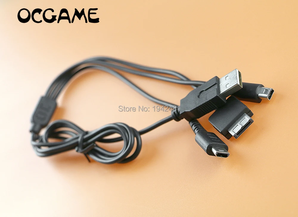 Зарядный USB кабель OCGAME 3 в 1 для Nintendo NDSL / NDS NDSI XL 3DS psv1000| |