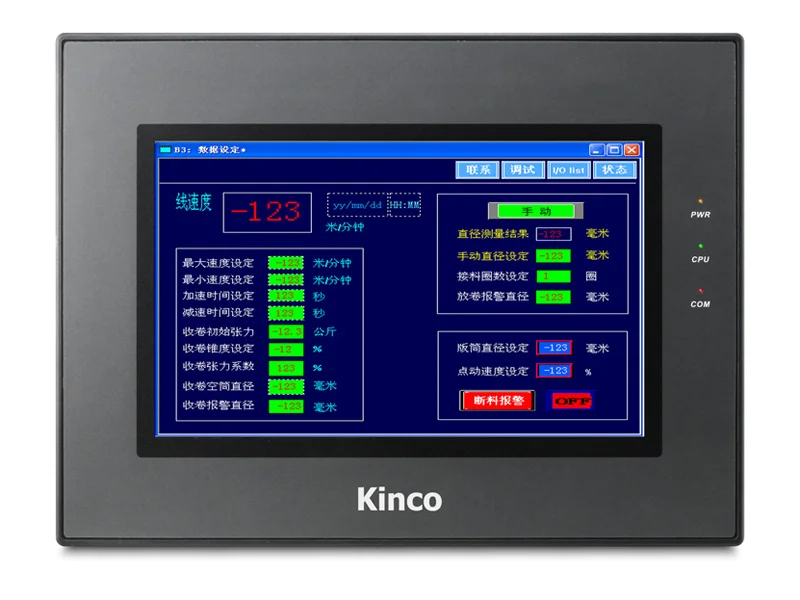 

Kinco MT4522T 10.1" TFT 800*480 HMI SCREEN PANEL ,HAVE IN STOCK,FASTING SHIPPING