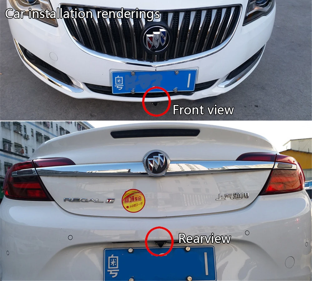 Универсальная автомобильная камера HD ночного видения, Автомобильная камера заднего вида, беспроводная камера заднего вида TY101