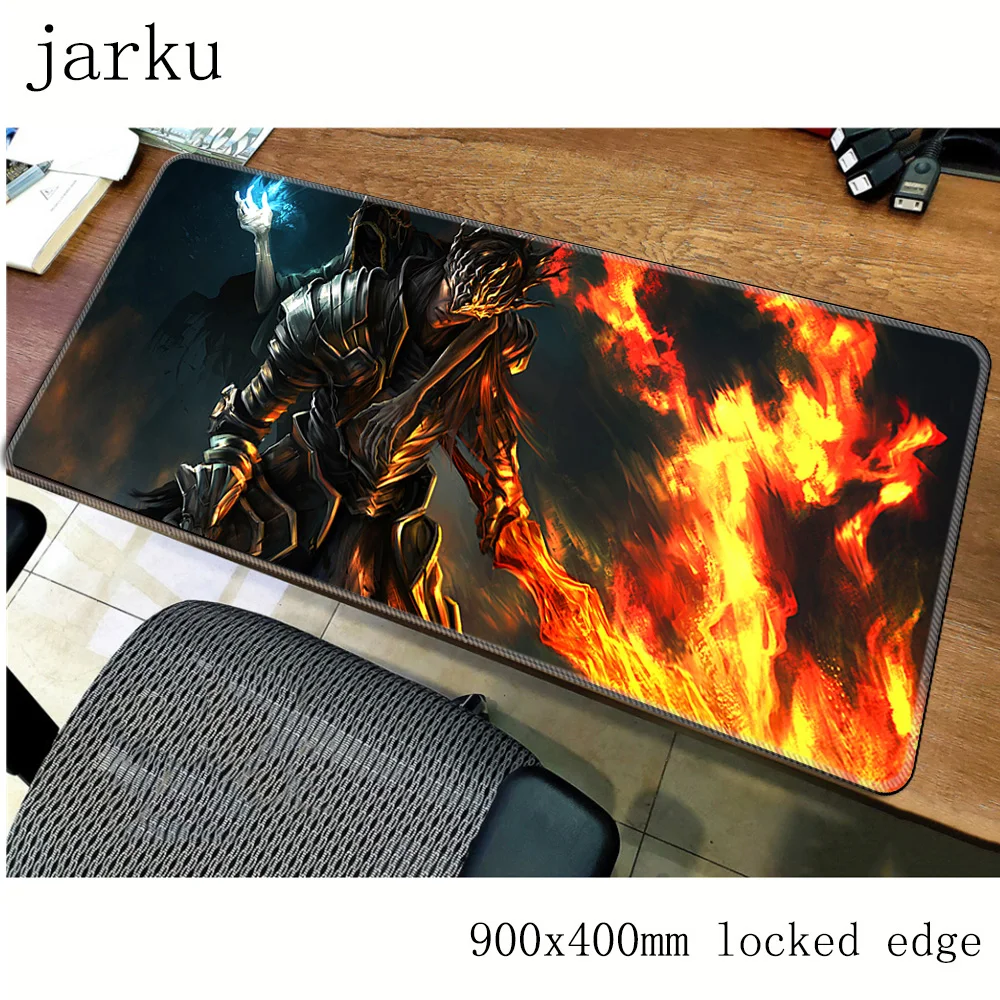 

dark souls mousepad gamer 900x400X3MM gaming mouse pad large Mass pattern notebook pc accessories laptop padmouse ergonomic mat