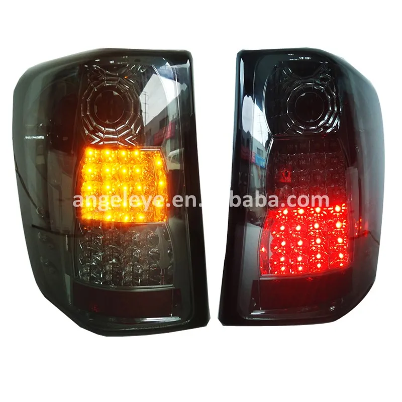 Для Chrysler Jeep Grand Cherokee 1999 2004 год задний фонарь Led Поворотный Светильник черный дым