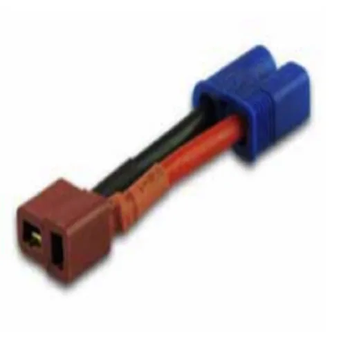 T Plug (Deans Style) гнездовой соединитель EC3 адаптер с 14AWG 4 см провода|Детали и