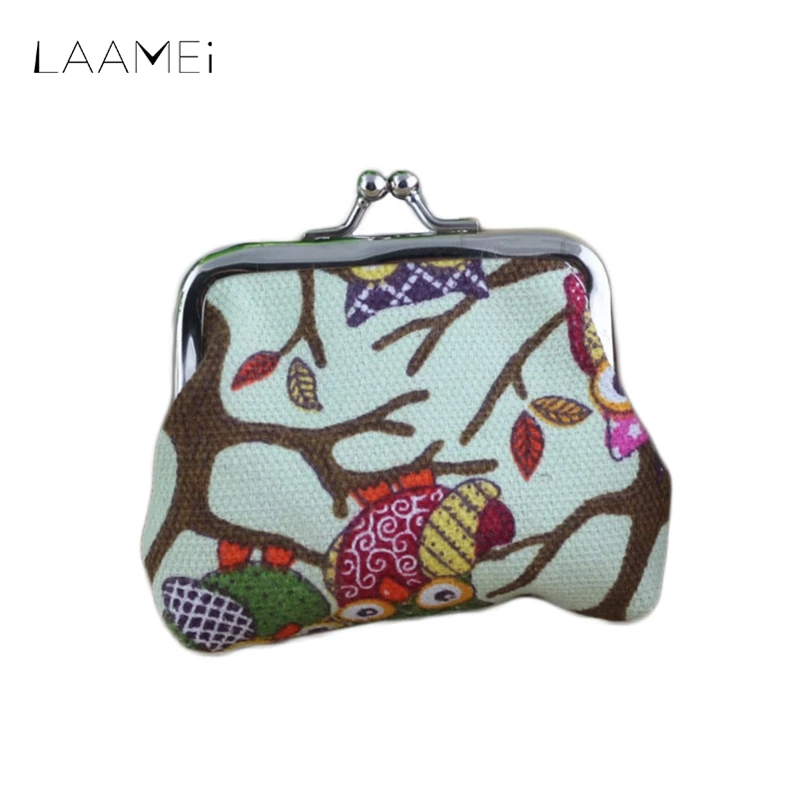 Laamei аниме кошельки с рисунком женские Для женщин кошелек для Сова Кошелек Клатч