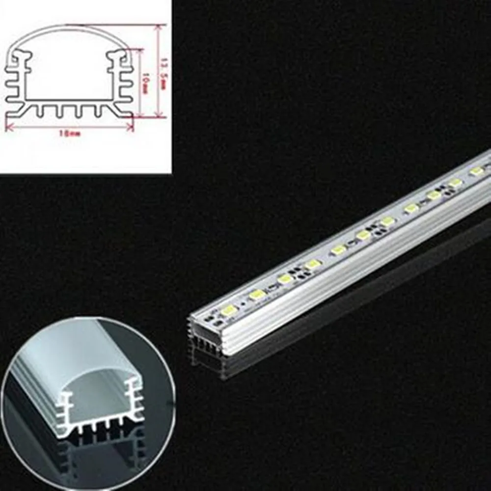 5 шт./лот Светодиодная лампа 50 см DC12V 5730 5630 36leds для шкафа с крышкой из поликарбоната