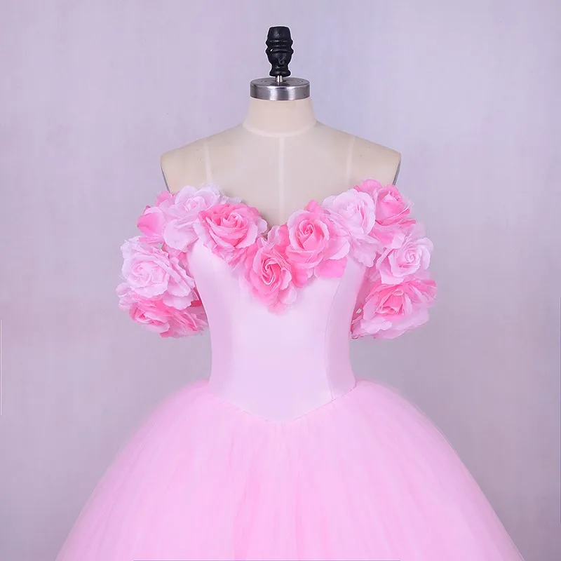 Gothic Pink Wedding Gowns 2018 LORIE Vestidos de noiva 3D Flowers Romantic Bridal Dresses Off Shoulder Plus Size Custom Made | Свадьбы и