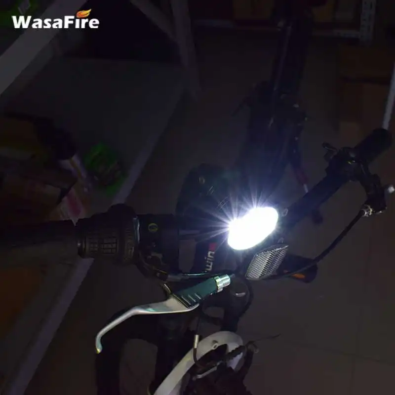 WasaFire 9 * XML U2 светодиодный 15000lm велосипед светильник велосипедная фара 9600 мА/ч