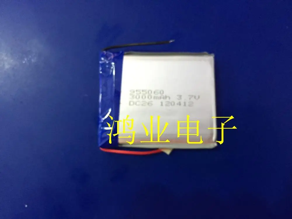 

3,7 V литий-полимерный аккумулятор 955060 3000MAH Мобильный GPS навигатор портативный компьютер литий-ионный аккумулятор