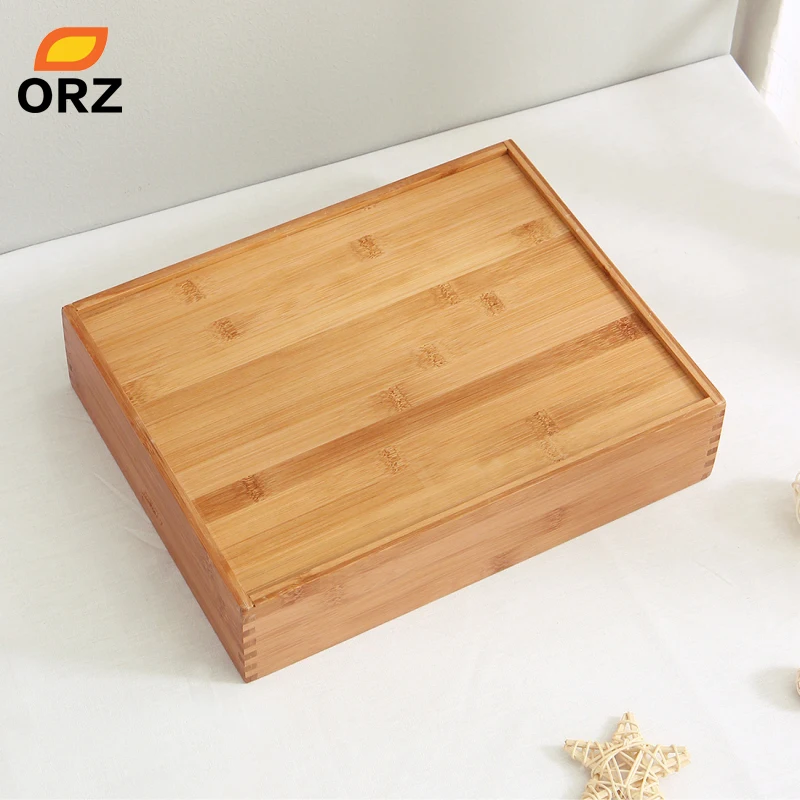 ORZ коробка для хранения носков бамбуковый ящик одежды бюстгальтер нижнее белье