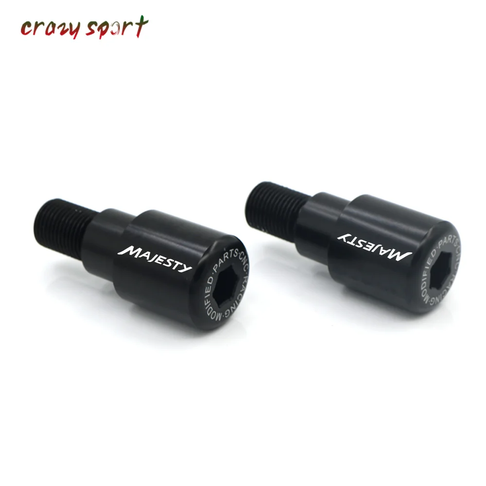 Handlebar Grip Bar Ends Slider For YAMAHA YP 400 YP400 MAJESTY 2005-2014 2013 Motorcycle Accessories CNC With Logo | Автомобили и