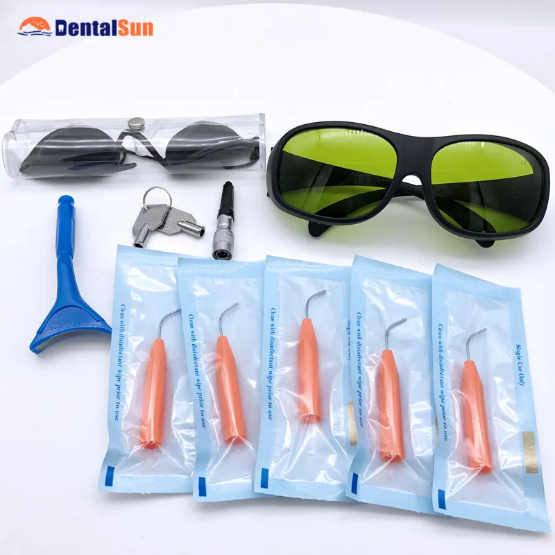 Dental 810nm Diode Oral Soft Tissue Surgery and Teeth Whitening Laser 7W Dental Laser