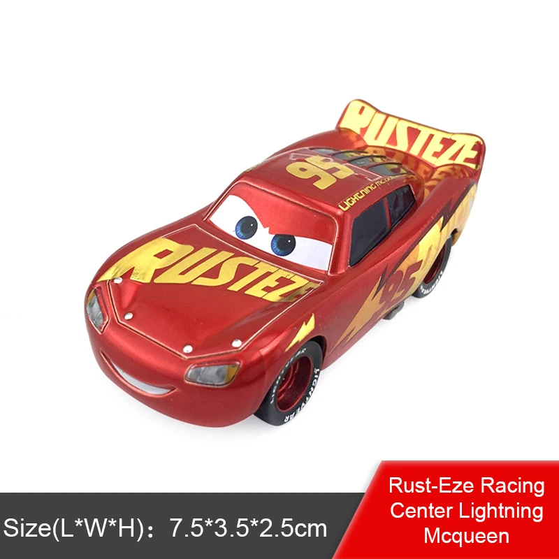 Rust-Eze Racing Cent Disney Pixar тачки 3 Молния Маккуин Джексон шторм 1:55 литой металлический автомобиль детская развивающая игрушка подарок на день рождения Рождество для мальчика - Цвет: Rust-Eze Racing Cent
