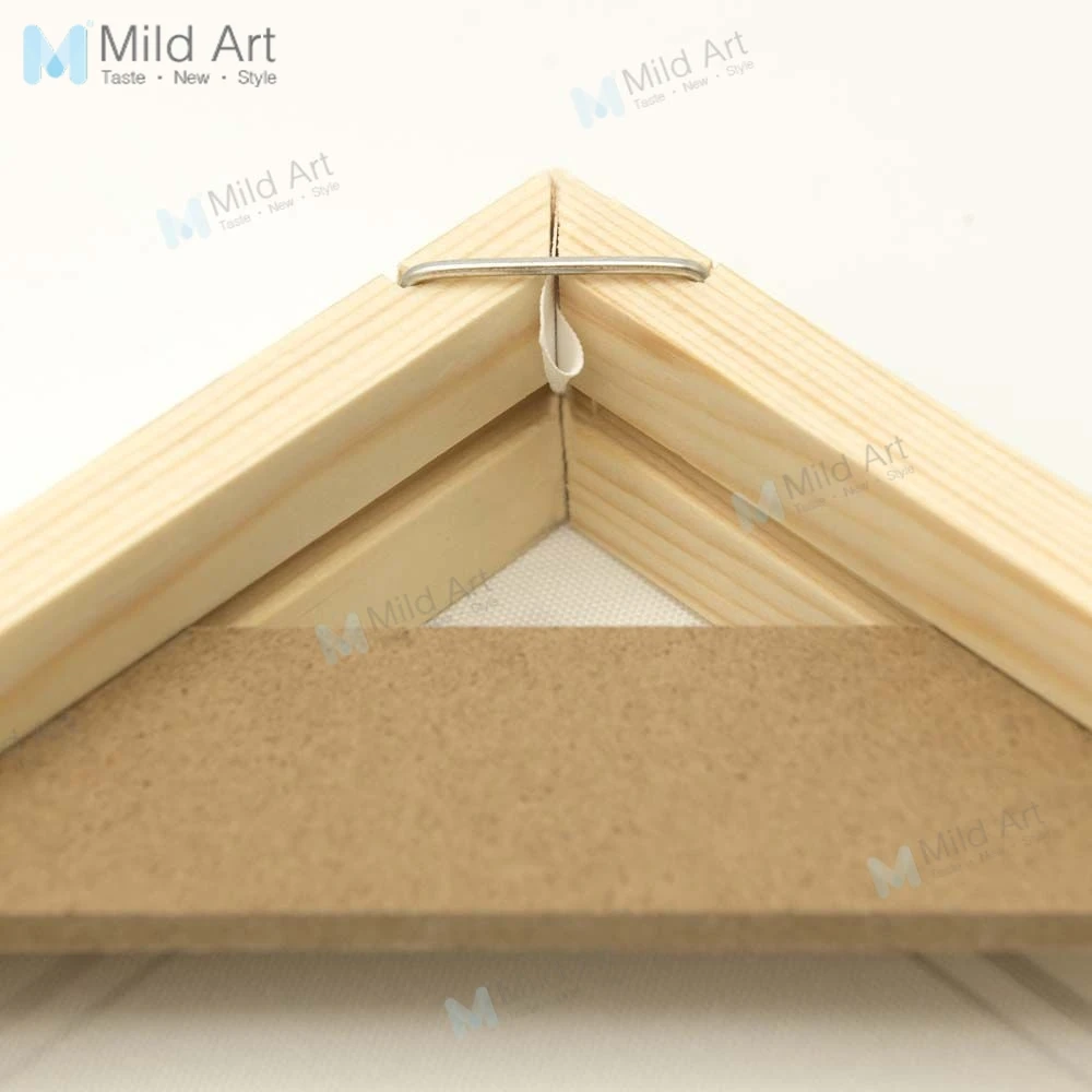 Минималистичный А4 DIY деревянные рамки Растяжка холст живопись Большой пользовательский персонализированный плакат фото картины Домашний Настенный декор