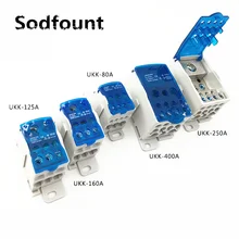 UKK80A 125A 160A 250A 400A 500A клеммный блок 1 во многих из din-рейку распределительная коробка Универсальный электрический провод разъем UKK80A 125A 160A 250A 400A 500A клеммный блок 1 во многих из din-рейку распределительная коробка Универсальный электрический провод разъем