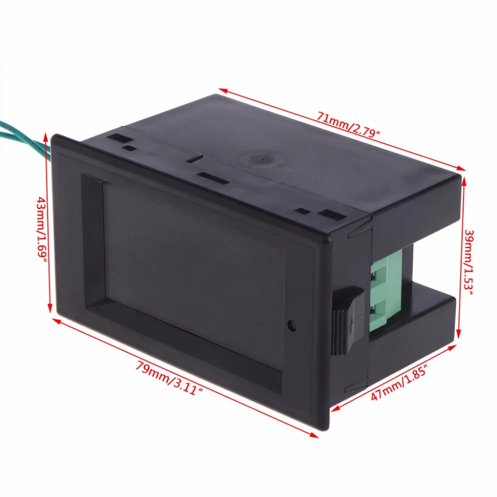 Energy Meter AC 80-300V Voltmeter Ammeter Power Volt Amp Kwh 100A CT | Инструменты