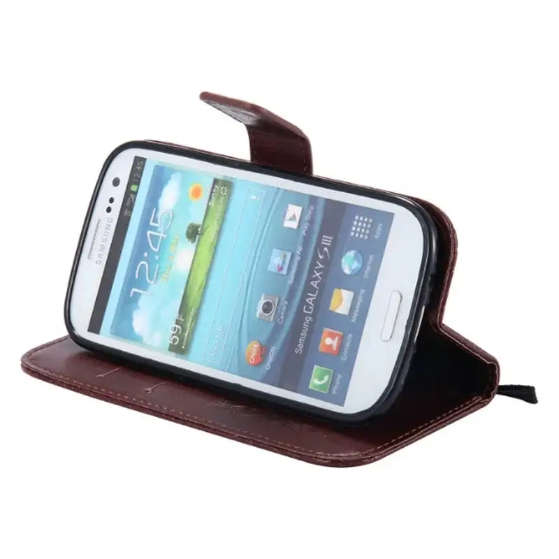 Флип чехол для Samsung Galaxy S 3 iii S3 Siii Neo i9300 GT Duos i9300i GalaxyS3 VE I9301i кожаный чехол|case for samsung