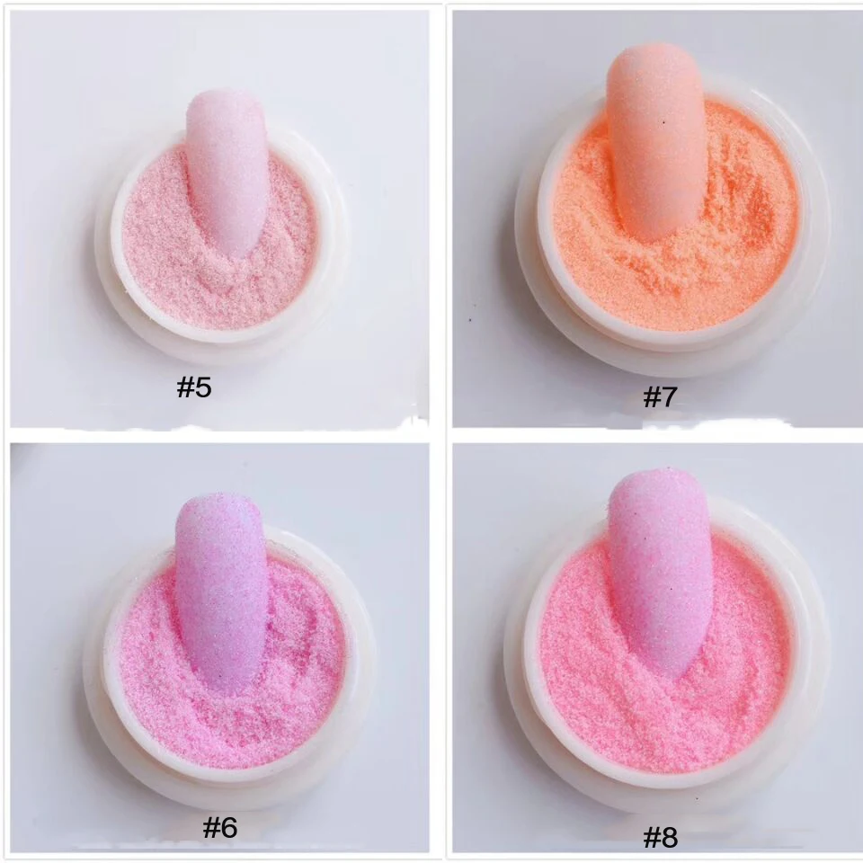 12 цветов блестящий порошок с эффектом русалки шерстяной хромы 1 коробка Блестки