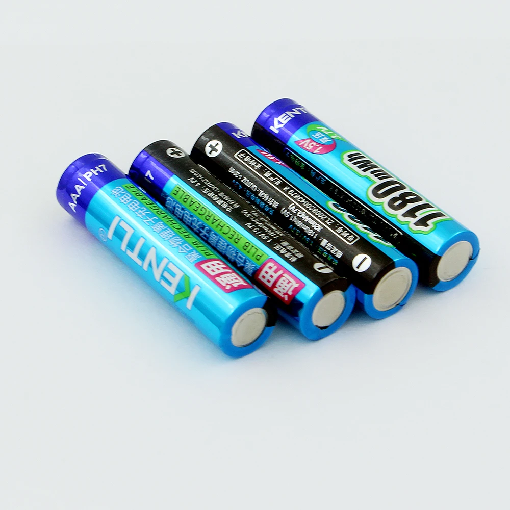 

4pcs KENTLI AAA lithium Battery1.5V 1180mWh Lithium ion polymer AAA Rechargeble Battery Stable voltage AAA Battery