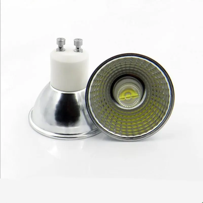 5 Вт 7 9 COB LED Gu10 Точечный светильник MR16 12 В GU5.3 AC110 220V диммер Светодиодный с
