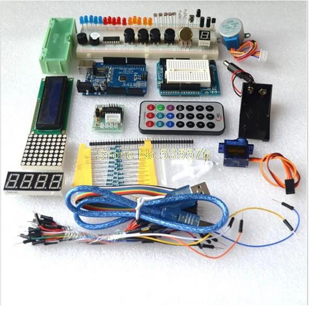 RFID стартовый набор для Arduino UNO R3 обновленная версия обучения 1602 lcd