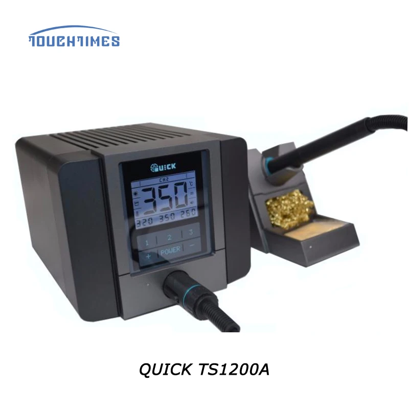 TS1200A 220V Быстрый TS1200A паяльная станция ESD светодиодный дисплей горячего воздуха паяльная станция без свинца для ремонта микросхемы - Цвет: TS1200A 220V