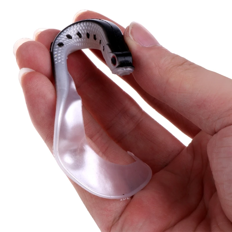 Рыбалка 12 5 см 5g Мягкая приманка для рыбалки искусственная Плавание Jig Head снасти