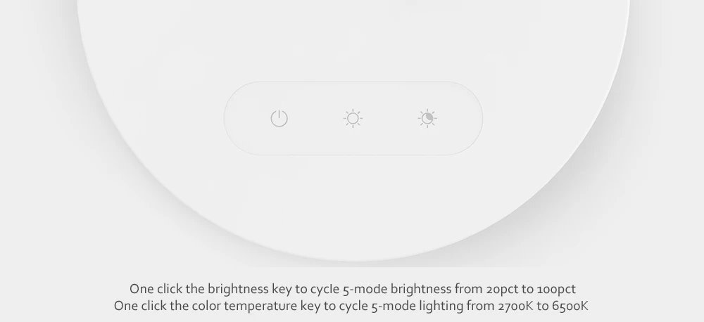 Xiaomi Yeelight Светодиодная настольная лампа с регулируемой яркостью, складные огни, сенсорная регулировка, гибкие лампы, 3 Вт, энергосберегающие для xiaomi, комплекты для умного дома