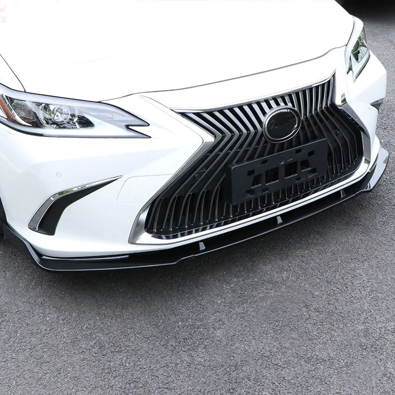 Es abs передний бампер для губ сплиттер lexus es 2017 автомобильные аксессуары |