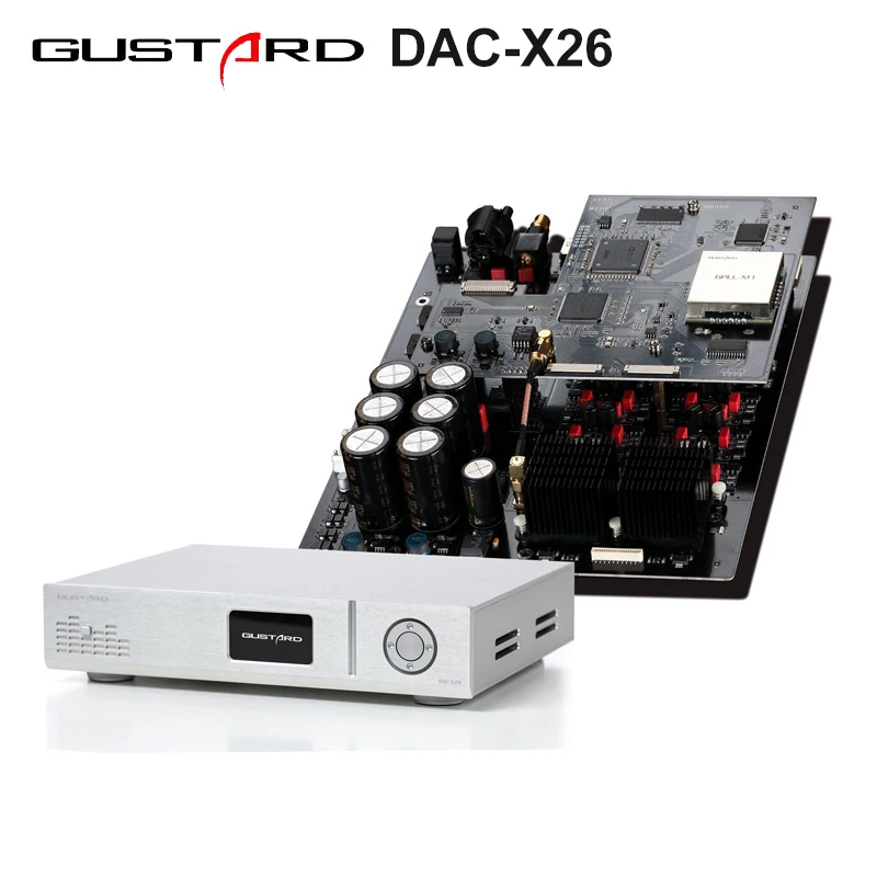 GUSTARD DAC X26 Dual ES9038PRO DSP PLL Native Balanced Decoder|Цифро-аналоговые преобразователи (ЦАП)| |