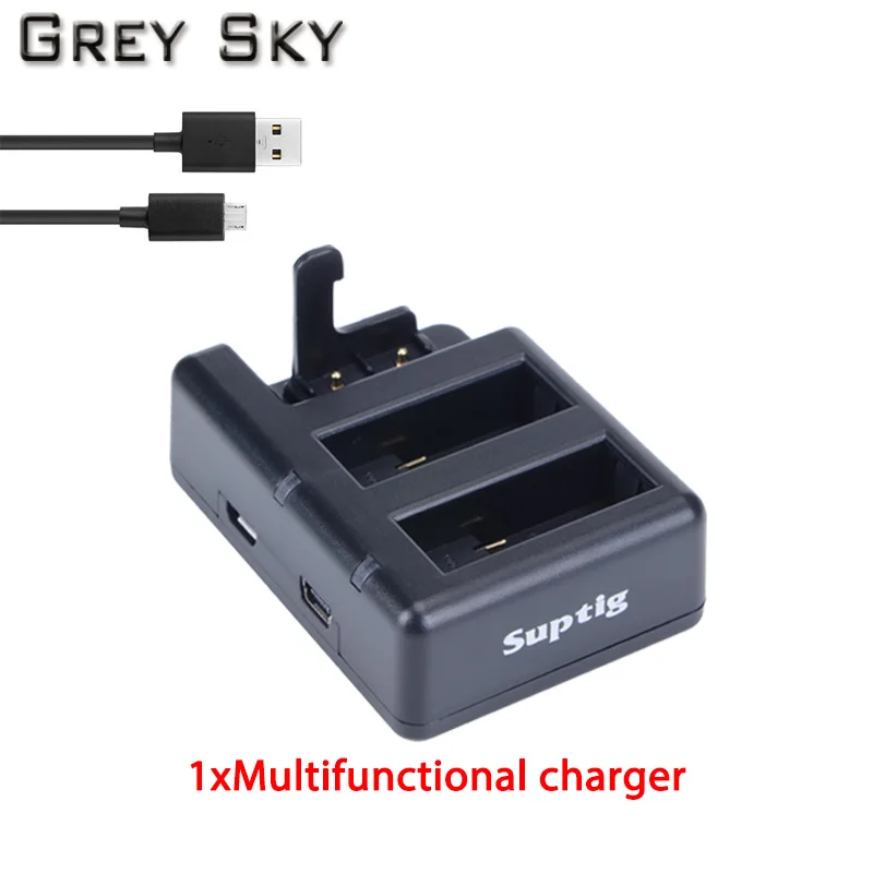 Для Gopro hero 7 6 5 батарея 3 Способа USB слота многофункциональное зарядное устройство