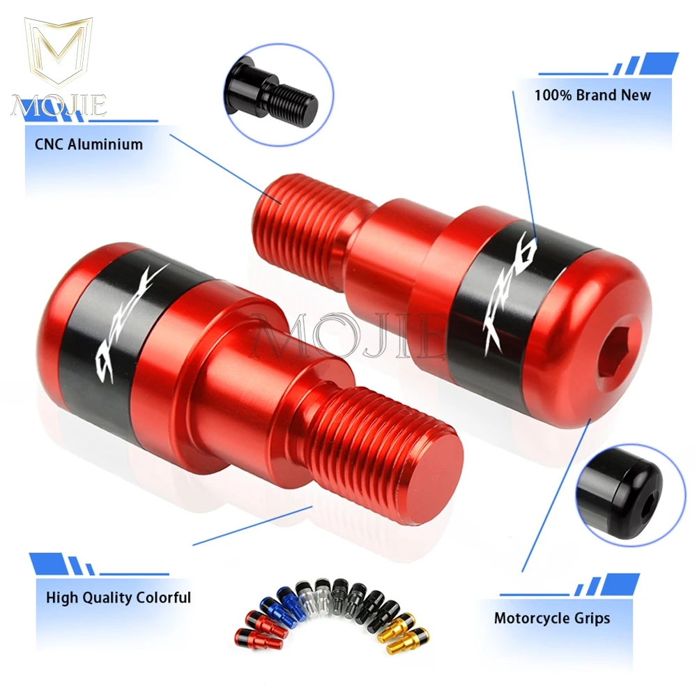 Мотоцикл CNC алюминиевая ручка бар руль ручки концы слайдер защита от падения для